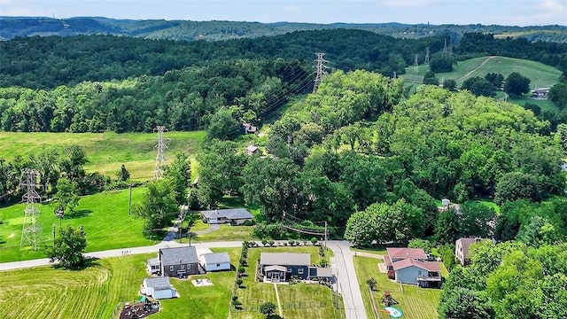 235 Telegraph Rd, Luzerne Twp, PA 15417 - aerial view of a heavily wooded area