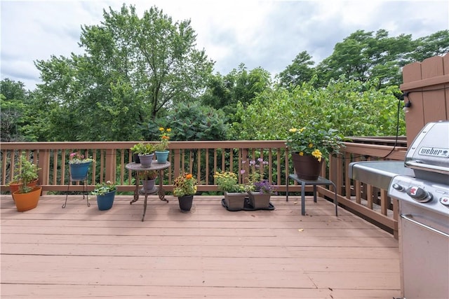 115 Westbrooke Ln, Findlay Twp, PA 15108 - wooden terrace with area for grilling