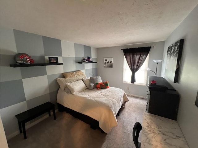 115 Westbrooke Ln, Findlay Twp, PA 15108 - bedroom with light carpet and a textured ceiling