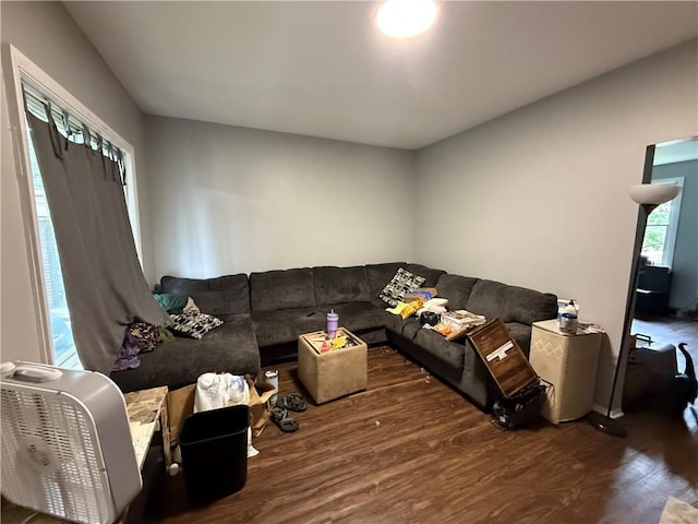 1336 Complete St, Marshall Shadeland, PA 15212 - living area featuring wood finished floors