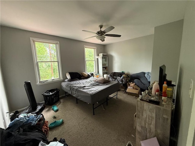 1336 Complete St, Marshall Shadeland, PA 15212 - carpeted bedroom featuring ceiling fan