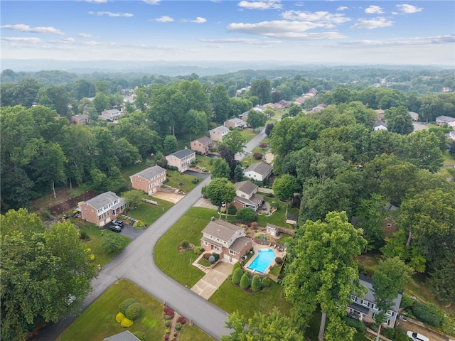 511 Brunswick Dr, Hempfield Twp, PA 15601 - drone / aerial view of a pool area