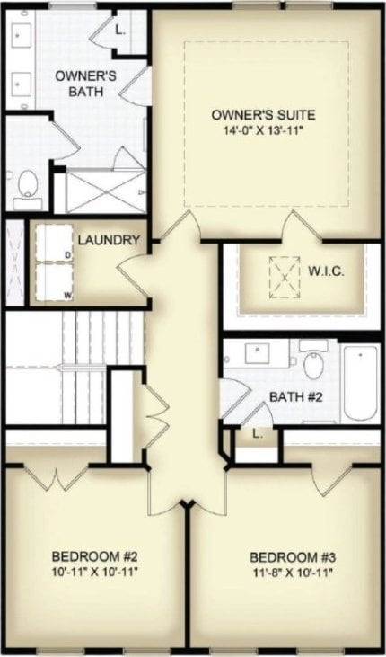 121 Quail Run Rd Unit 13, Peters Twp, PA 15367 - view of room layout