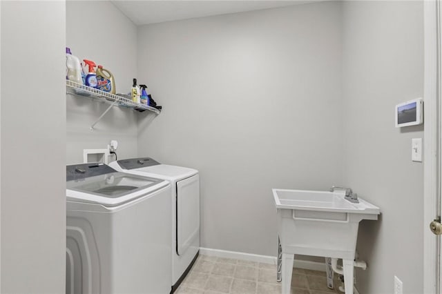 774 Norwegian Spruce Dr, Adams Twp, PA 16046 - washroom featuring independent washer and dryer and baseboards
