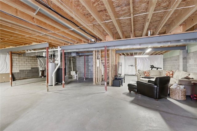 774 Norwegian Spruce Dr, Adams Twp, PA 16046 - unfinished basement featuring water heater