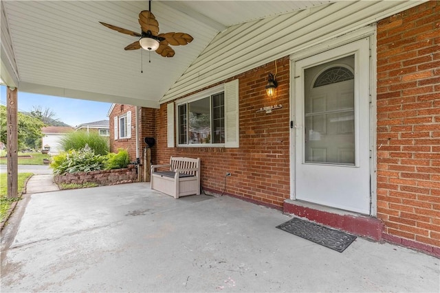 10 Ronald St, West Elizabeth, PA 15088 - view of patio with ceiling fan