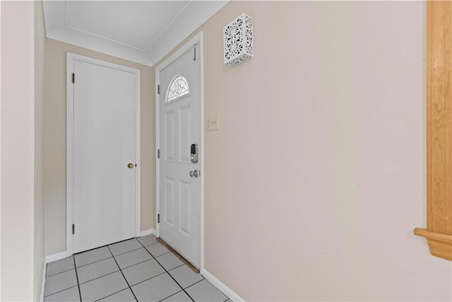 10 Ronald St, West Elizabeth, PA 15088 - foyer with light tile patterned floors and baseboards