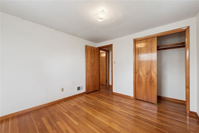1920 Cheryl Dr, North Huntingdon, PA 15642 - unfurnished bedroom with light wood-type flooring and a closet