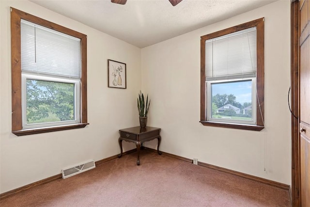 3914 38th St, Pulaski Twp, PA 15066 - empty room featuring carpet flooring and ceiling fan