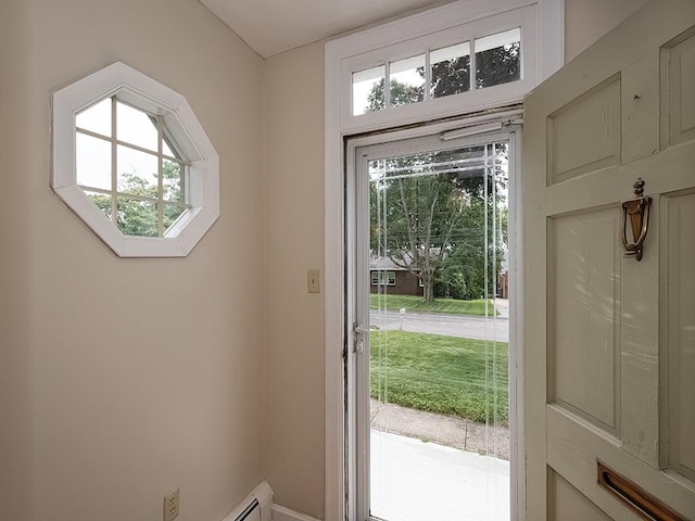 881 Ridge Rd, Harmony Twp, PA 15003 - doorway with baseboards