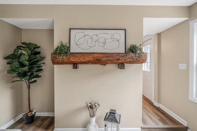 7321 Ringertown Rd, Murrysville, PA 15632 - detailed view of wood finished floors and baseboards