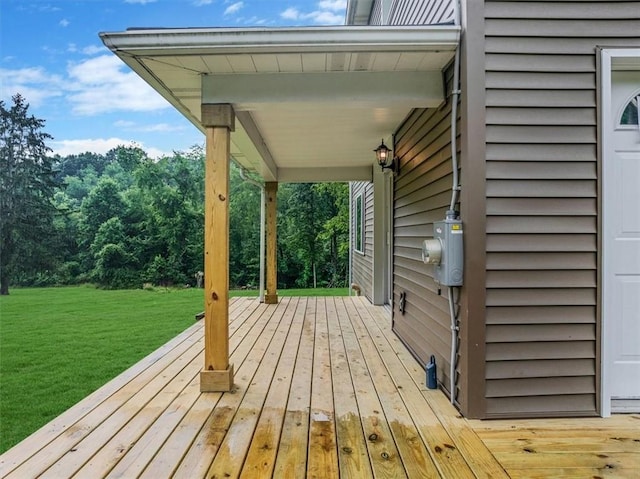 7321 Ringertown Rd, Murrysville, PA 15632 - deck featuring a yard