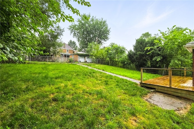233 E 21st Ave, Munhall, PA 15120 - view of yard with a deck