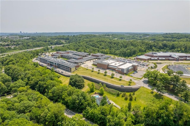 237 Clever Rd, Robinson Twp, PA 15136 - bird's eye view of a heavily wooded area