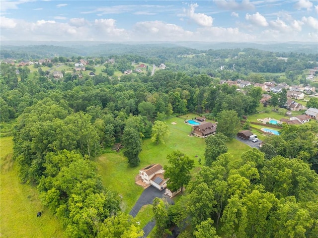 110 Four Seasons Ln, Irwin, PA 15642 - drone / aerial view of a heavily wooded area