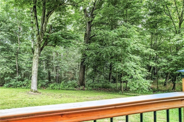 2725 N Neshannock Rd, Sharpsville, PA 16150 - view of green lawn with a forest view