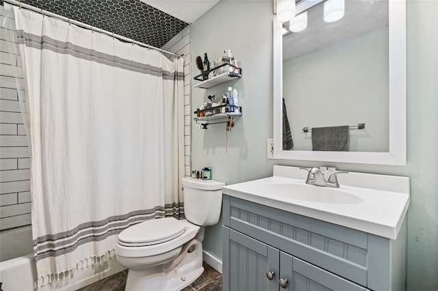4 Thornridge Rd, Kilbuck Twp, PA 15202 - bathroom featuring vanity and shower / bathtub combination with curtain