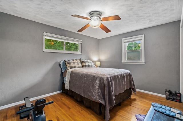 4 Thornridge Rd, Kilbuck Twp, PA 15202 - bedroom with wood finished floors and ceiling fan