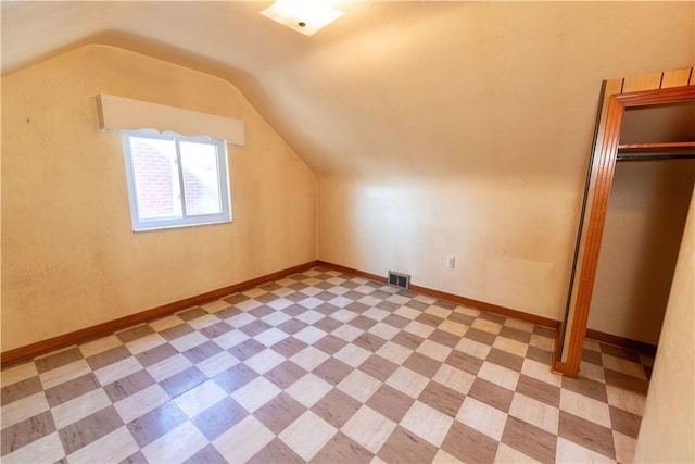 1819 Sundeman St, Troy Hill, PA 15212 - additional living space featuring vaulted ceiling
