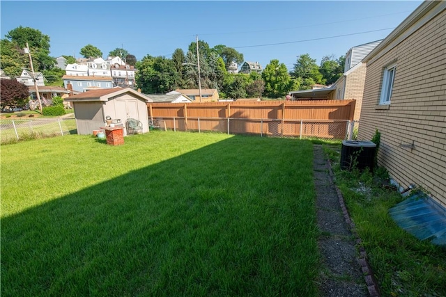 1819 Sundeman St, Troy Hill, PA 15212 - fenced backyard with a shed