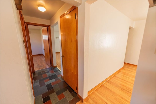 1819 Sundeman St, Troy Hill, PA 15212 - corridor with wood finished floors and baseboards