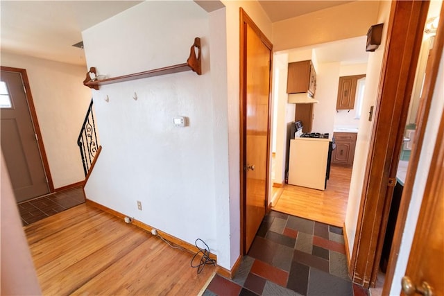 1819 Sundeman St, Troy Hill, PA 15212 - hall featuring wood finished floors and stairs