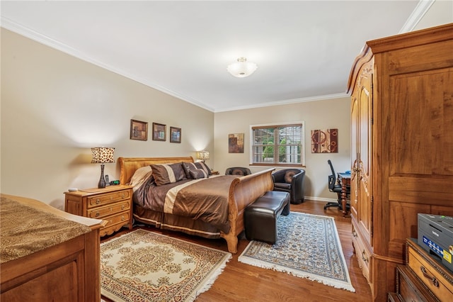 14 Amy Way S, Union Twp, PA 15401 - bedroom with ornamental molding and wood finished floors