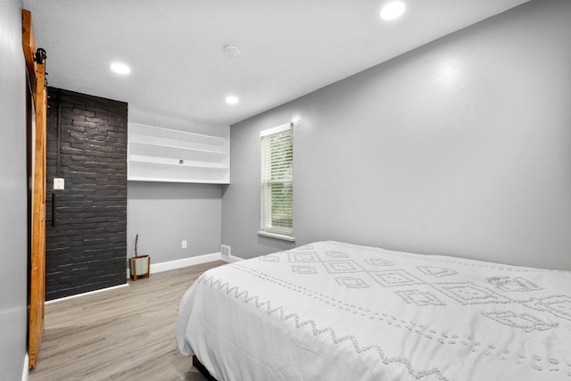 1819 Craig St, Mckeesport, PA 15132 - bedroom featuring wood finished floors and recessed lighting