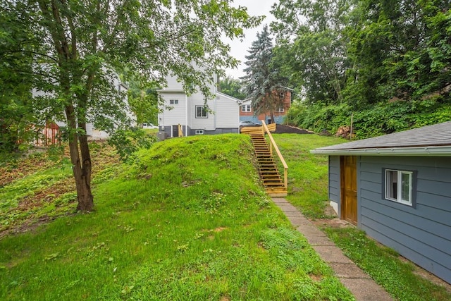 1819 Craig St, Mckeesport, PA 15132 - view of yard featuring stairs
