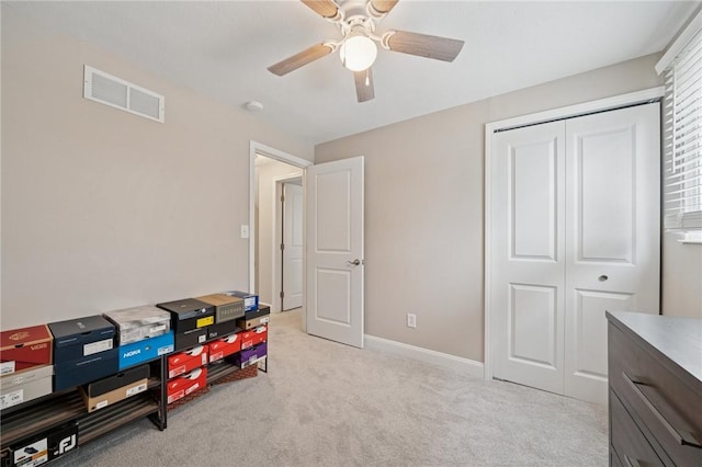 2047 Haymaker Rd, Monroeville, PA 15146 - playroom featuring light carpet and a ceiling fan