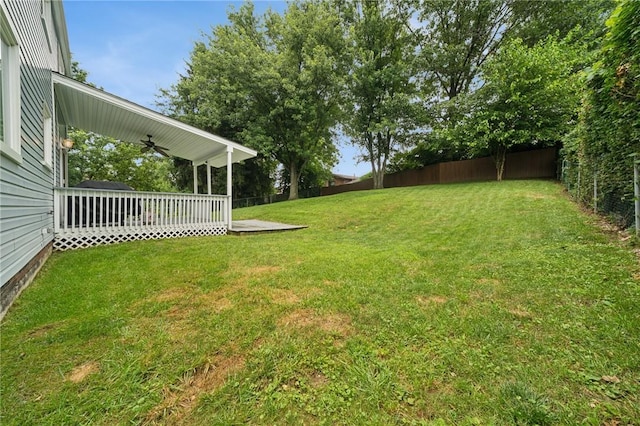 2047 Haymaker Rd, Monroeville, PA 15146 - view of yard featuring a ceiling fan