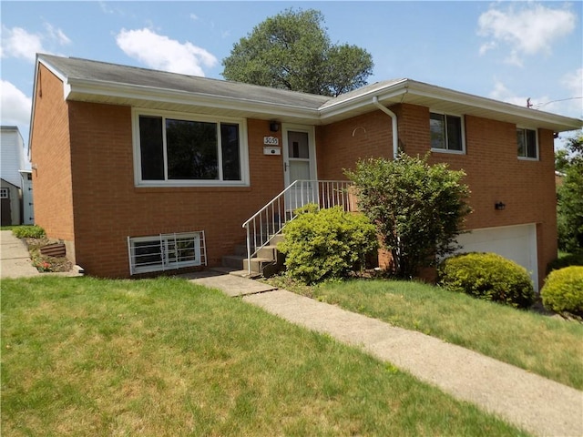 3055 Fadette St, Sheraden, PA 15204 - single story home with brick siding and a front yard