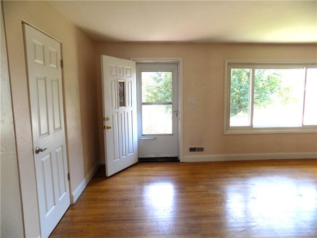 3055 Fadette St, Sheraden, PA 15204 - entryway with plenty of natural light and wood finished floors