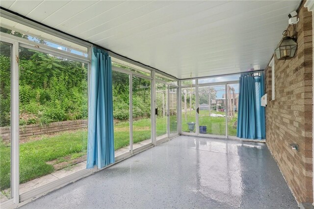 1717 Gina Dr, West Mifflin, PA 15122 - view of unfurnished sunroom