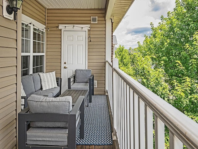 310 Stockton Rdg, Cranberry Twp, PA 16066 - balcony with an outdoor hangout area