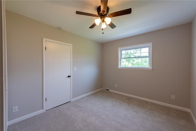 190 Hillview Manor Rd, Gilpin Twp, PA 15656 - carpeted empty room with baseboards and a ceiling fan
