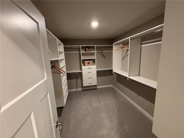 116 Mesa Dr, Moon/Crescent Twp, PA 15108 - walk in closet featuring dark colored carpet
