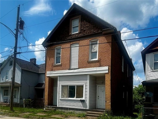 1411 Walnut Ave, Monessen, PA 15062 - view of front of house with brick siding