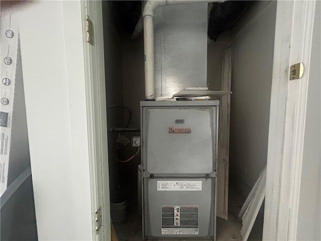 1411 Walnut Ave, Monessen, PA 15062 - utility room featuring heating unit