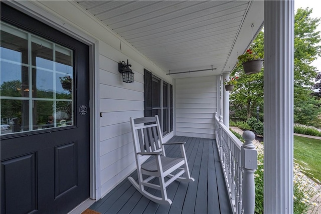 314 Westburn Ct, Seven Fields Boro, PA 16046 - view of wooden porch