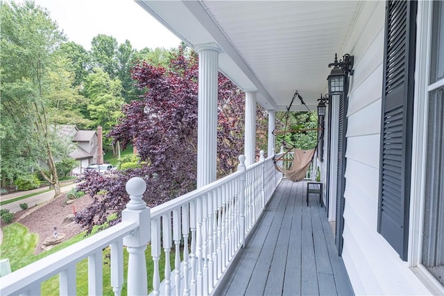 314 Westburn Ct, Seven Fields Boro, PA 16046 - view of wooden porch