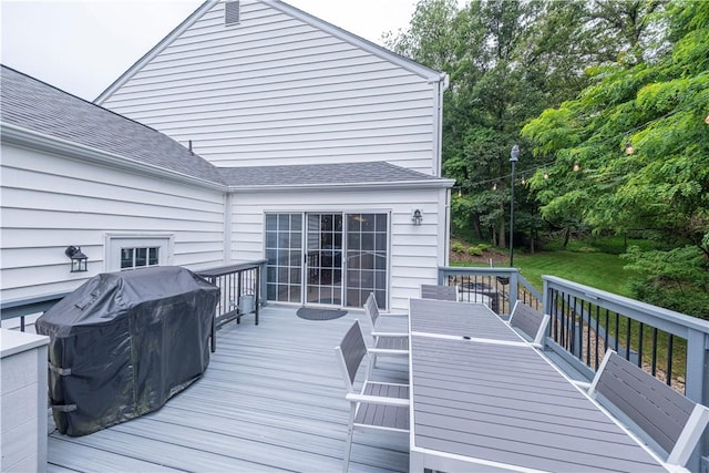 314 Westburn Ct, Seven Fields Boro, PA 16046 - deck with outdoor dining space and grilling area