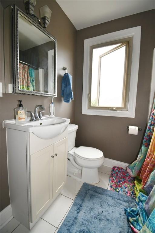 2464-2466 Beechwood Blvd, Squirrel Hill, PA 15217 - bathroom with vanity and tile patterned flooring
