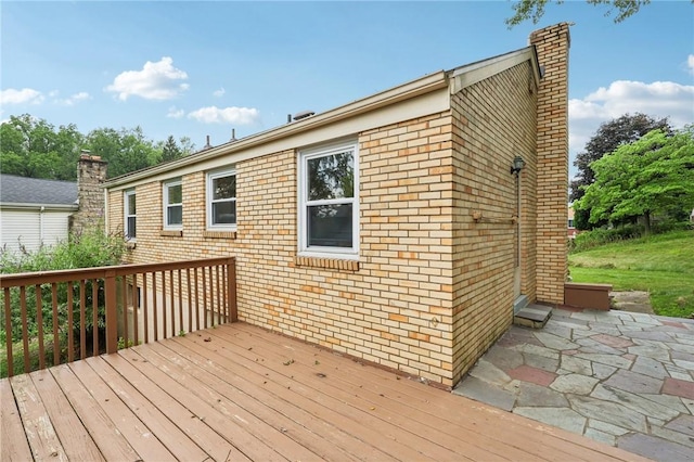 106 Crestline Dr, Ross Twp, PA 15237 - view of wooden terrace