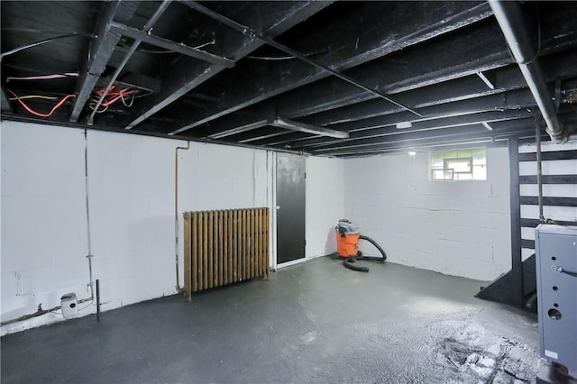 505 Bellwood Rd, West Mifflin, PA 15122 - below grade area featuring radiator heating unit