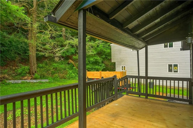 505 Bellwood Rd, West Mifflin, PA 15122 - wooden terrace featuring a yard
