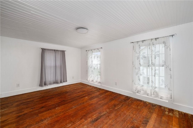 221 Connoquenessing Main St, Connoquenessing Boro, PA 16027 - empty room featuring hardwood / wood-style floors