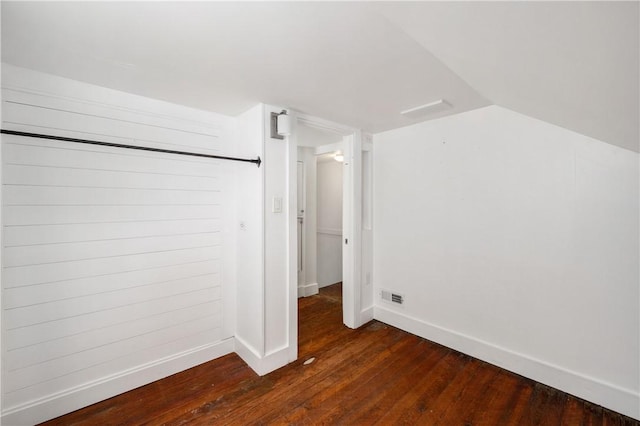 221 Connoquenessing Main St, Connoquenessing Boro, PA 16027 - bonus room featuring dark wood-style floors and baseboards