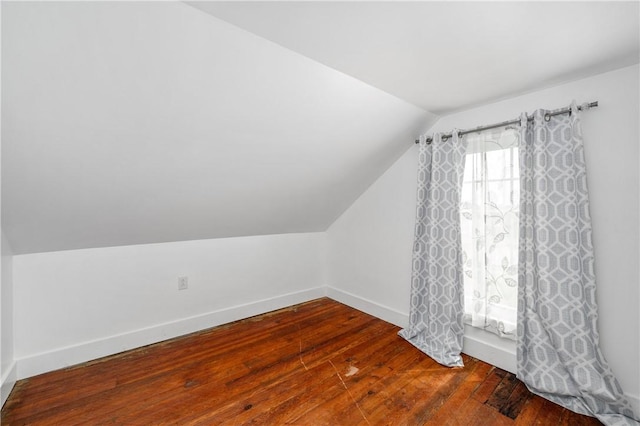 221 Connoquenessing Main St, Connoquenessing Boro, PA 16027 - bonus room with lofted ceiling and wood-type flooring
