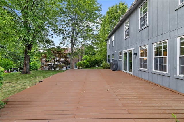 215 Lafayette Dr, Cranberry Twp, PA 16066 - deck with a grill